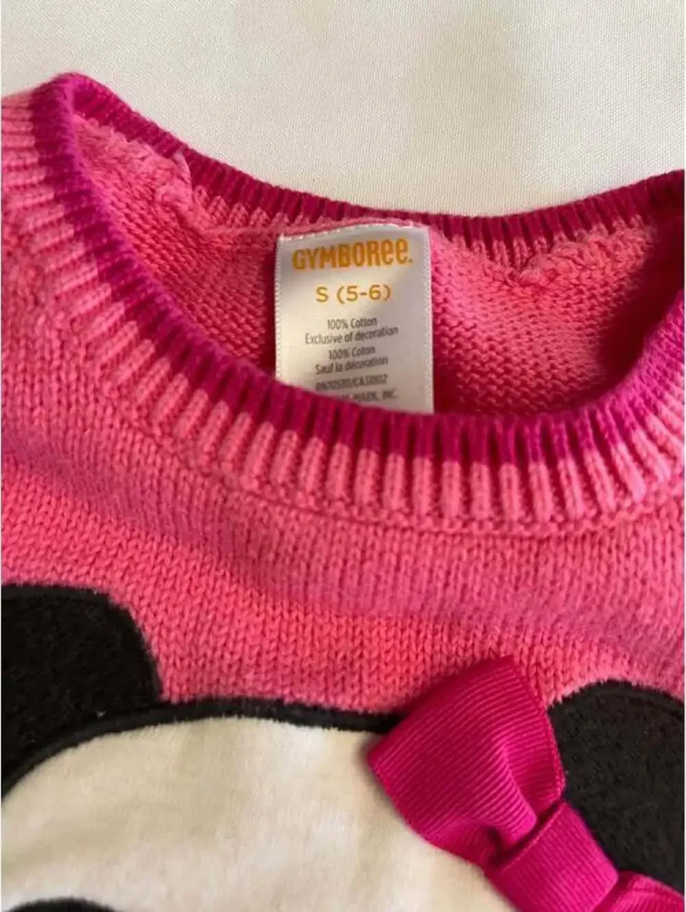Gymboree Girls 3-Piece Outfit Panda Sweater Vest Plaid Skirt & Stretch Bracelet